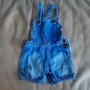 Adorable baby short overalls!